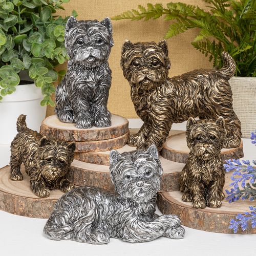 Bronze and Silver Westies